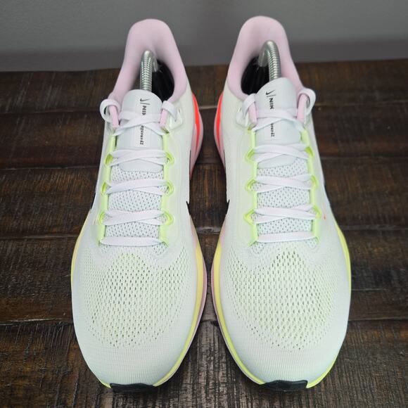 NEW Nike Air Zoom Pegasus 41 Womens Size 11 Running Shoes White Lime IB4377 100 - Picture 2 of 12